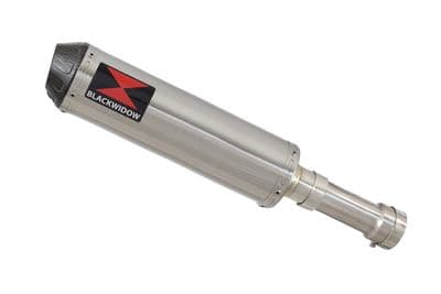M1000XR 2023 - 2026 Exhaust Link Pipe + 370 mm Round Stainless Steel Carbon Tip Silencer