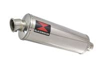 M1000XR 2023 - 2026 Exhaust Link Pipe + 400 mm Oval Stainless Silencer