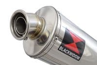 M1000XR 2023 - 2026 Exhaust Link Pipe + 400 mm Oval Stainless Silencer