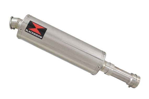 M1000XR 2023 - 2026 Exhaust Link Pipe + 400 mm Oval Stainless Silencer