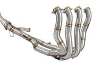 M1000XR 2023 - 2026 Performance De - Cat Exhaust System 230 mm Oval Stainless Silencer