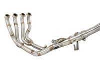 M1000XR 2023 - 2026 Performance De - Cat Exhaust System 230 mm Oval Stainless Silencer