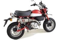 Monkey 125 2018 - 2024 Exhaust System 300mm Hexagonal Stainless Silencer