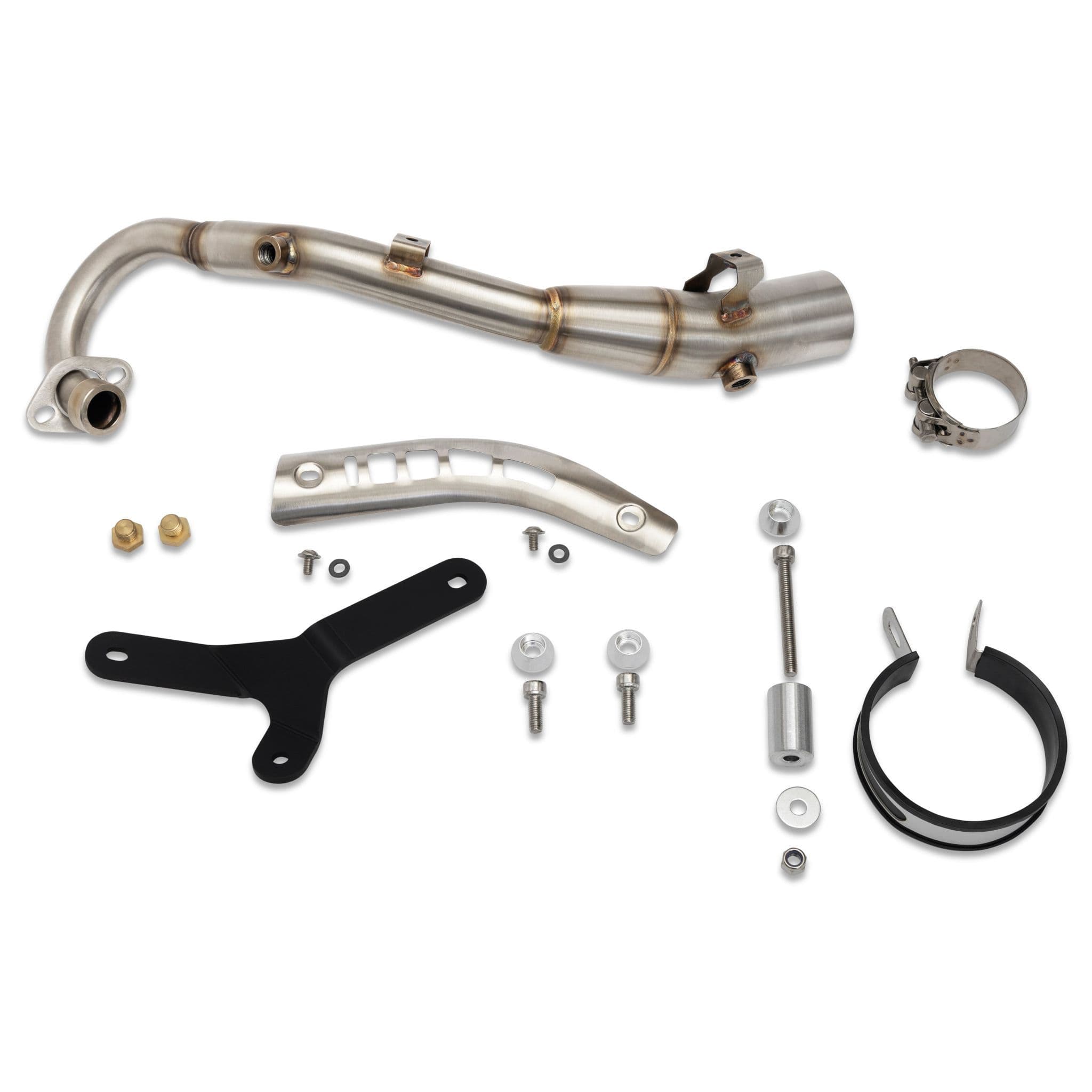 Monkey 125 2025 - 2026 Exhaust System 200 mm Round GP Black
