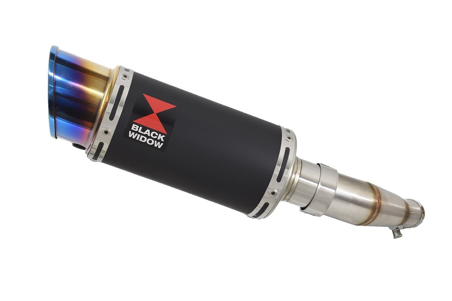 1234専用 MSX 125 GROM 2021 - 2023 Exhaust Silencer 200mm Round Blue Tip