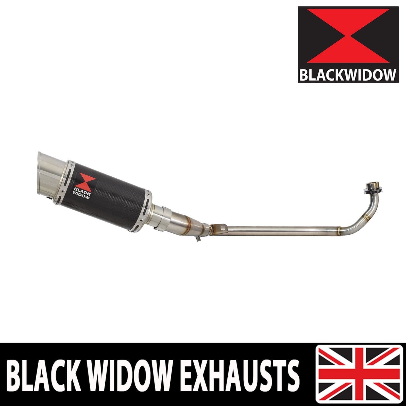 LEst MSX 125 GROM 2021 - 2023 Exhaust System 200mm Round Carbon Silencer
