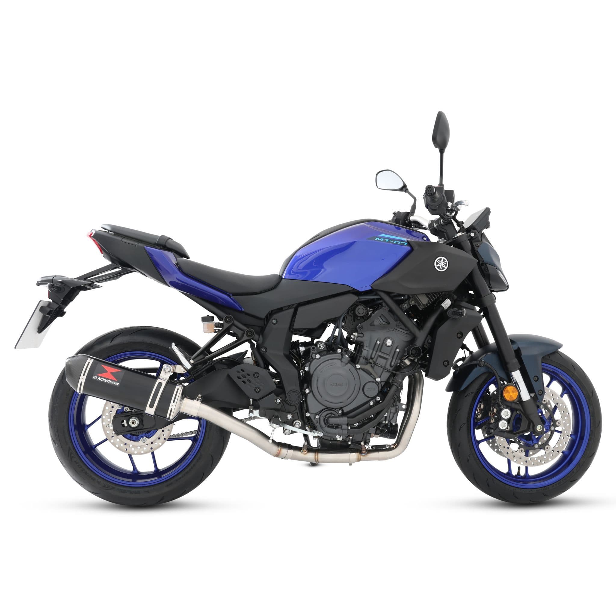 MT-07 2025-2026 High Level Exhaust System 300 mm Oval Silencer 300BT