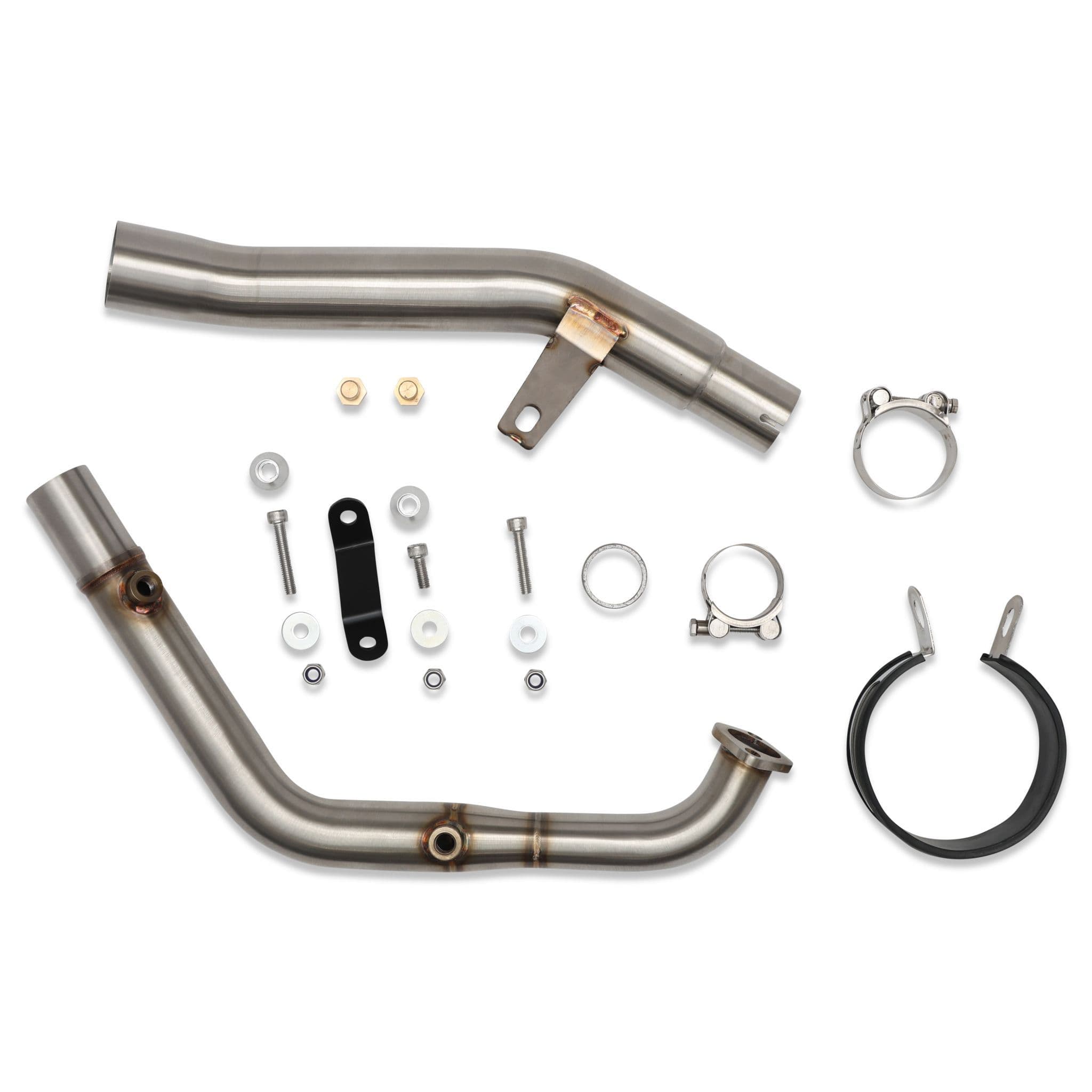 MT 125 2025 - 2026 Exhaust System 200 mm Round GP Black Stainless