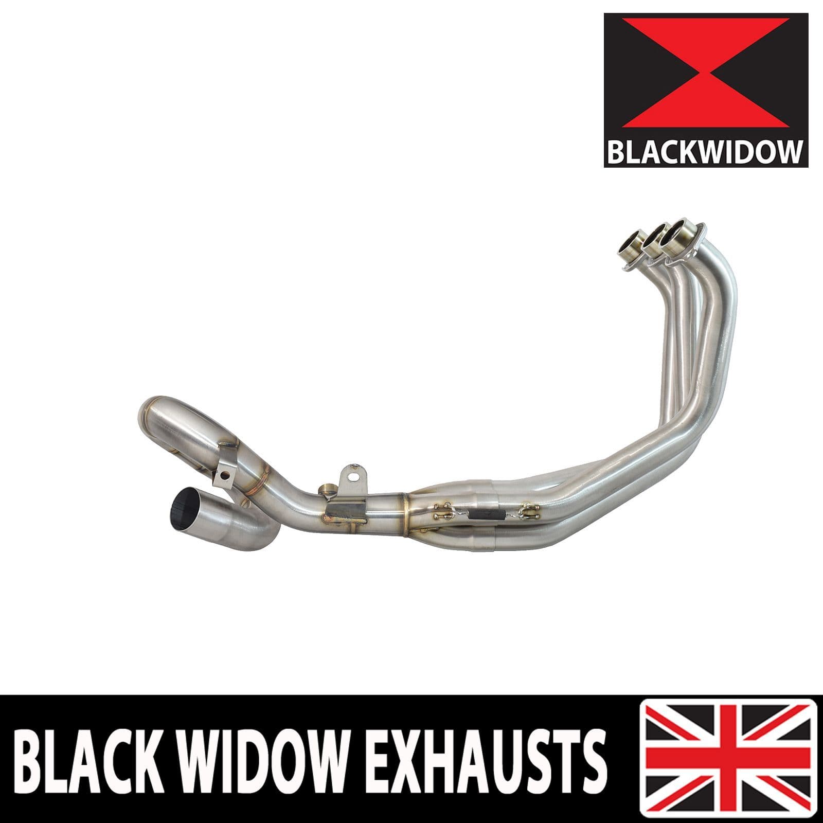 MT09 2024 - 2025 Low Level Exhaust Downpipes Headers - No Silencer
