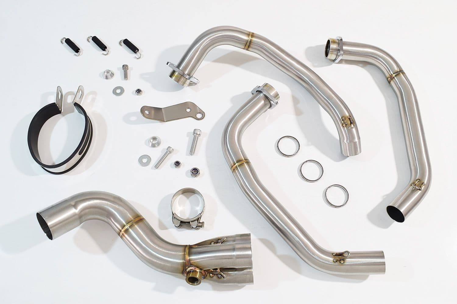 S.O様 MT09 De-cat Exhaust System 300mm Oval Black Stainless Carbon