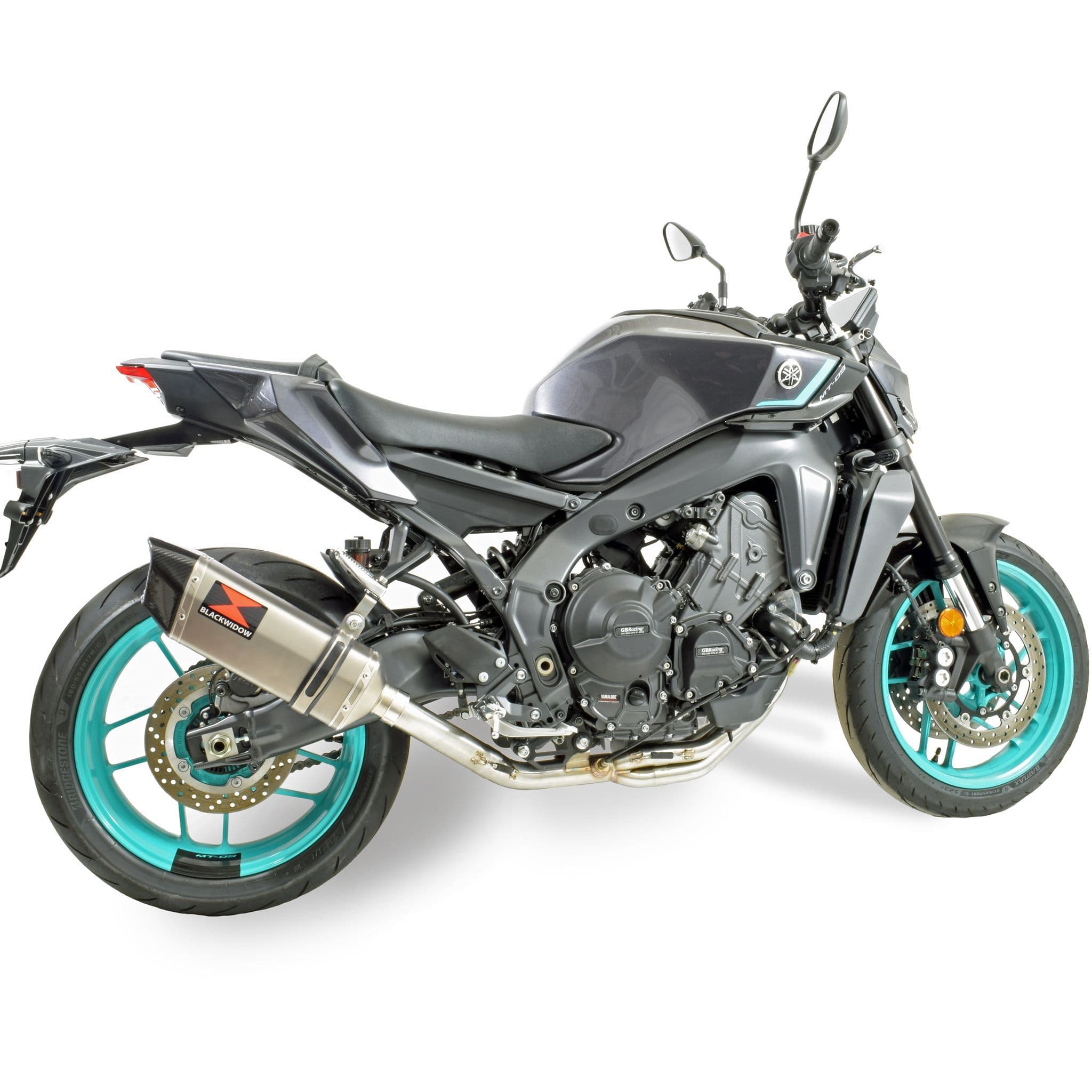 MT09 MT-09 2024 - 2025 Cat High Level Exhaust System 300mm