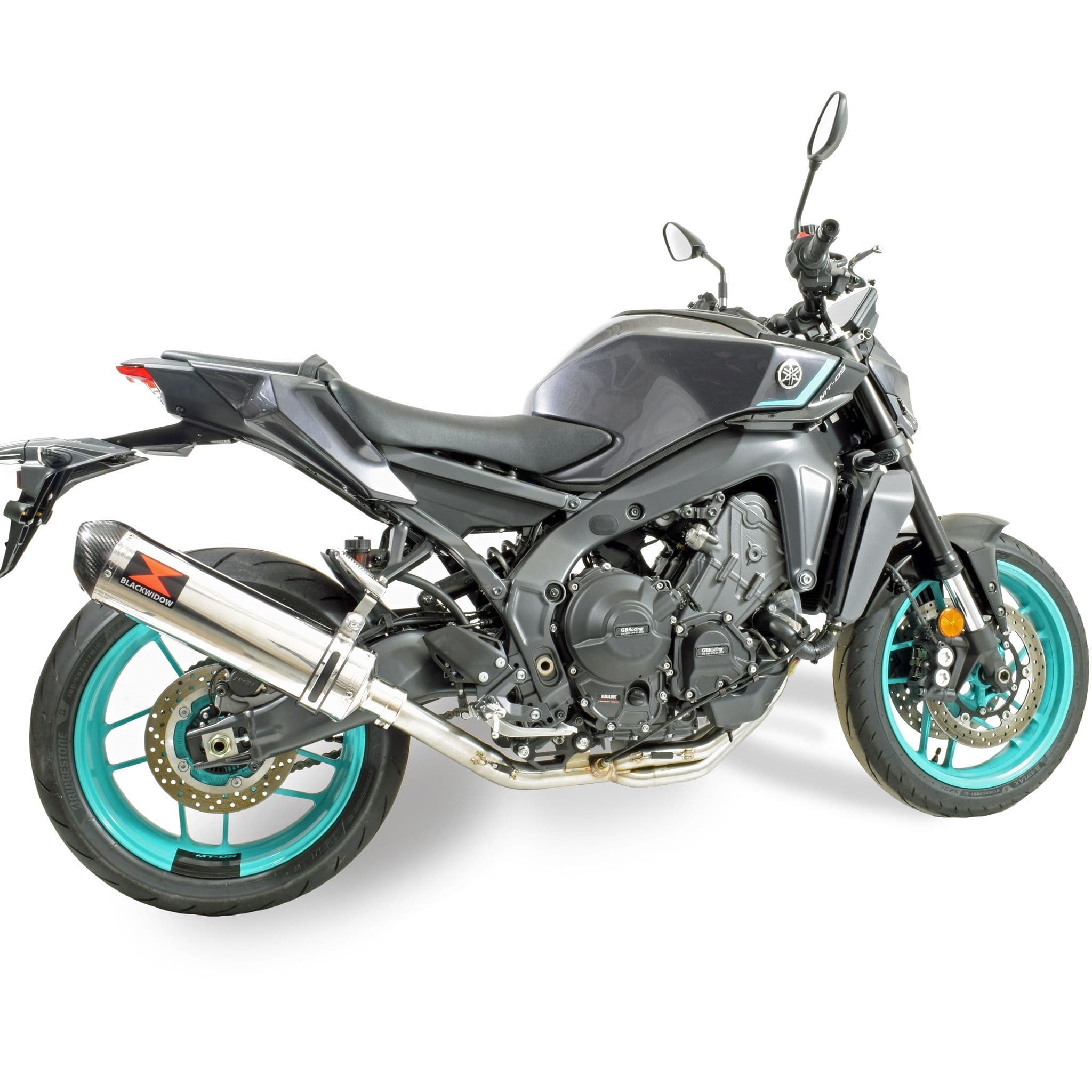 MT09 MT-09 2024 - 2025 De - Cat High Level Exhaust System 400mm