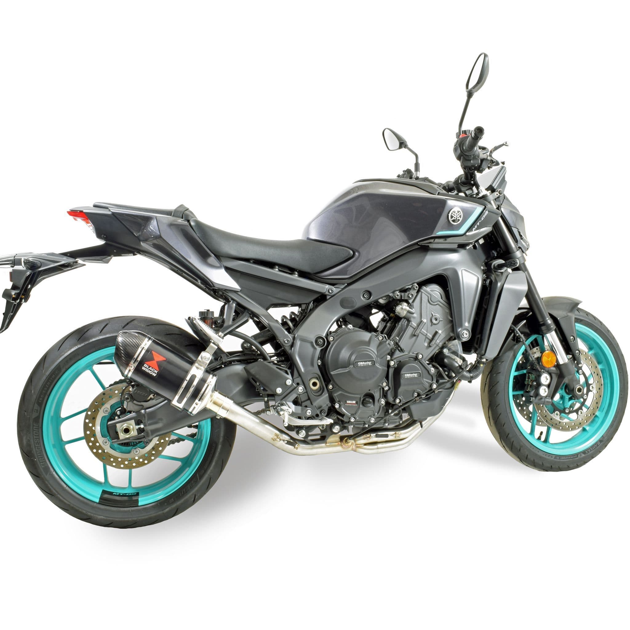 MT09 MT-09 2024 - 2026 De - Cat High Level Exhaust System 200mm