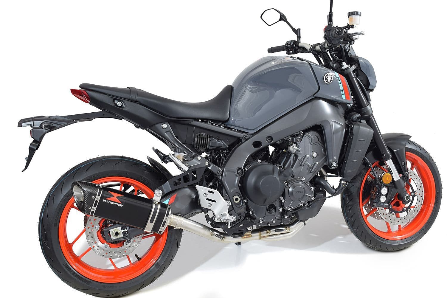 MT09 MT-09 21 - 23 De - Cat High Level Exhaust System 300mm Tri