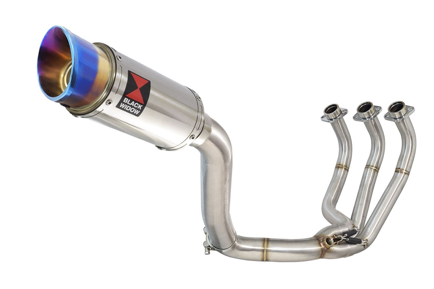 MT-09 Black Widow Exhausts フルエキ　希少製品‼️ MT09 MT-09 High Level 2013-2020 De-cat Exhaust System 200mm