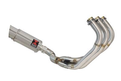 MT09 MT-09 Tracer: Tracer GT De-Cat Exhaust System 200mm Round Stainless Silencer