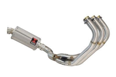 MT09 MT-09 Tracer: Tracer GT De-Cat Exhaust System 230mm Oval Stainless Silencer