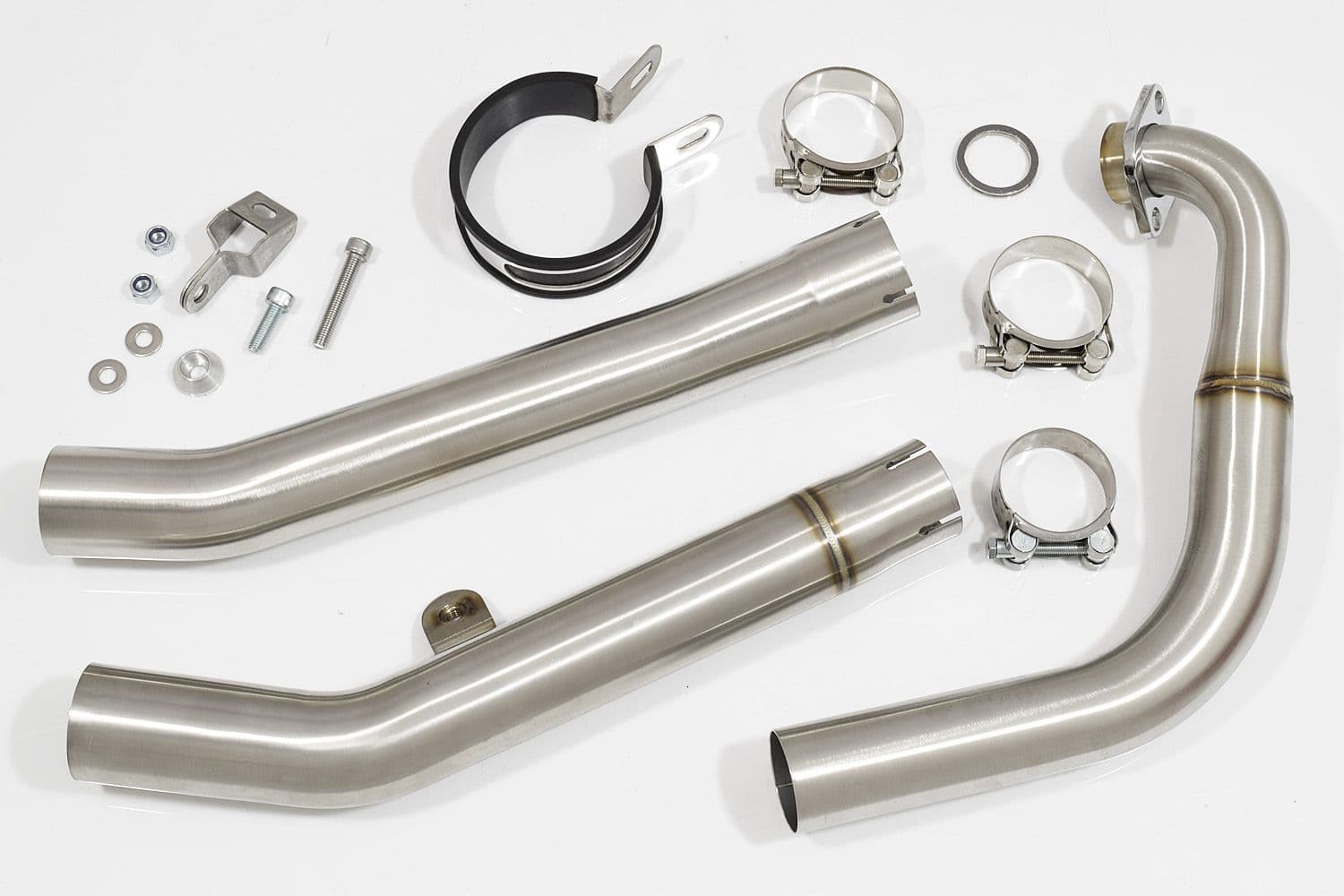MT125 2014 - 2019 High Level Exhaust System with 230mm GP Round