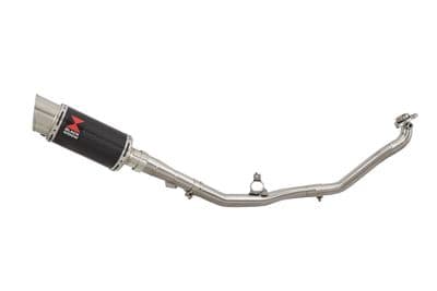NC 700S (RC61) 2012-2014 De Cat Exhaust System 200mm Round Carbon Silencer
