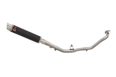 NC 700X (RC63) 2012-2013 De Cat Exhaust System 350mm GP Round Carbon Silencer