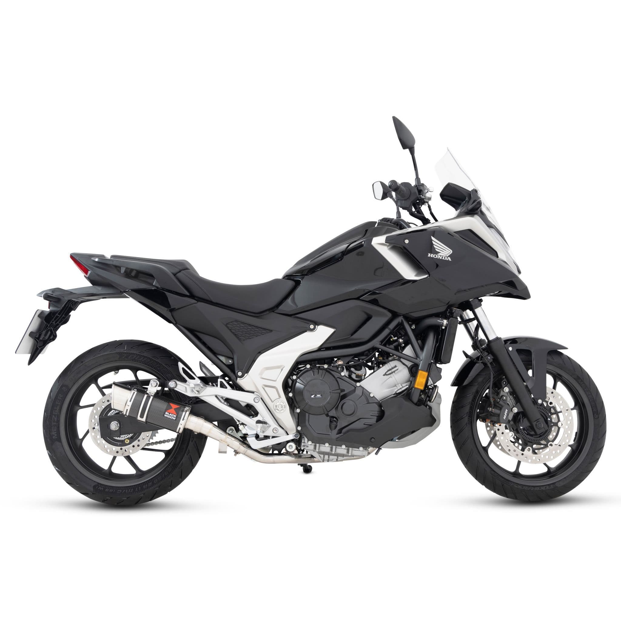 u  NC 750 X / DCT 2025 - 2026 De - Cat Exhaust System 200 mm Round GP