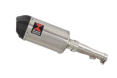 NC 750S (RC70, RC88) 2014-2020 Exhaust Silencer 200mm Oval Stainless Carbon Tip