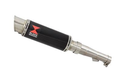 NC 750S (RC70, RC88) 2014-2020 Exhaust Silencer 230mm GP Round Black Stainless
