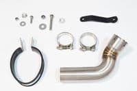 Ninja 1000 SX 2020 - 2024 Exhaust Silencer 300mm Oval Black Stainless Carbon Tip