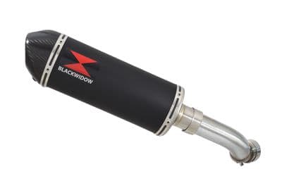 Ninja 1000 SX 2020 - 2024 Exhaust Silencer 300mm Oval Black Stainless Carbon Tip