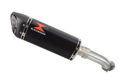 Ninja 1000 SX 2020 - 2024 Exhaust Silencer 300mm Tri Oval Black Stainless Carbon Tip