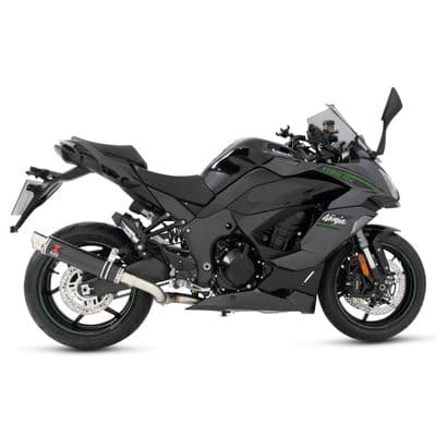 Ninja 1100 SX SE 2025 Race De-cat Exhaust System 350mm Round GP Carbon Silencer