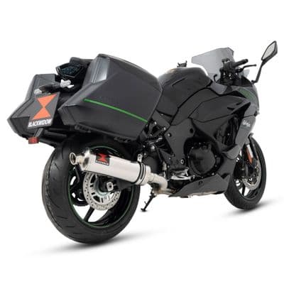 Ninja 1100 SX SE Tourer 2025 Exhaust Silencer 400mm Oval Stainless