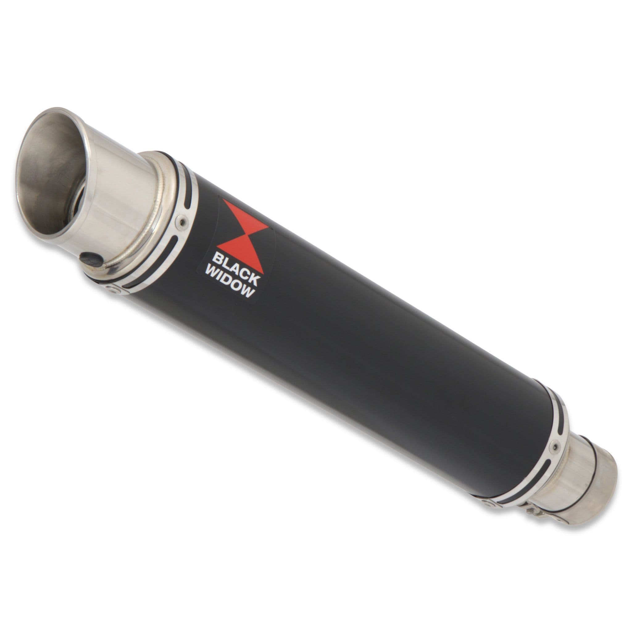 Rt様 Ninja 125 2025 - 2026 Exhaust Silencer 350 mm Round GP Black