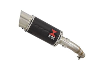 Ninja 250 SL Exhaust Silencer 200mm Round Carbon