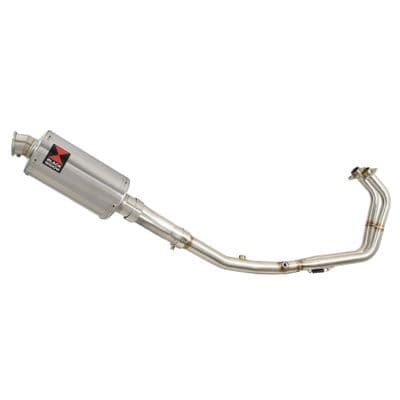 Ninja 400 Z 400 2017 - 2026 Exhaust System 230mm Oval Stainless Silencer