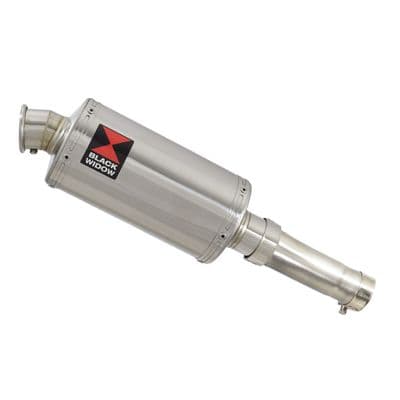 Ninja 400 Z 400 Exhaust Link Pipe + 230mm Oval Stainless Silencer