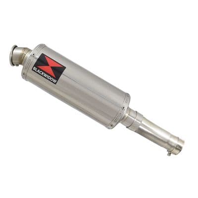 Ninja 400 Z 400 Exhaust Link Pipe + 300mm Round Stainless Silencer