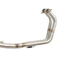 Ninja 500 Z 500 2024 - 2026 Exhaust System 200mm Round Blue Tip Stainless Silencer