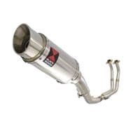 Ninja 500 Z 500 2024 - 2026 Exhaust System 200mm Round Stainless Silencer