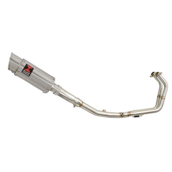 Ninja 500 Z 500 2024 - 2026 Exhaust System 200mm Round Stainless Silencer