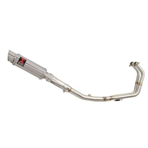 Ninja 500 Z 500 2024 - 2026 Exhaust System 230mm GP Round Stainless Silencer