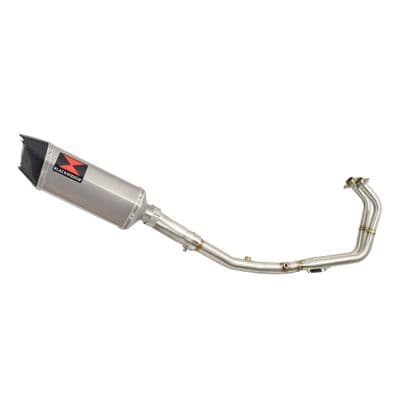 Ninja 500 Z 500 2024 - 2026 Exhaust System 300mm Hexagonal Stainless Carbon Tip Silencer