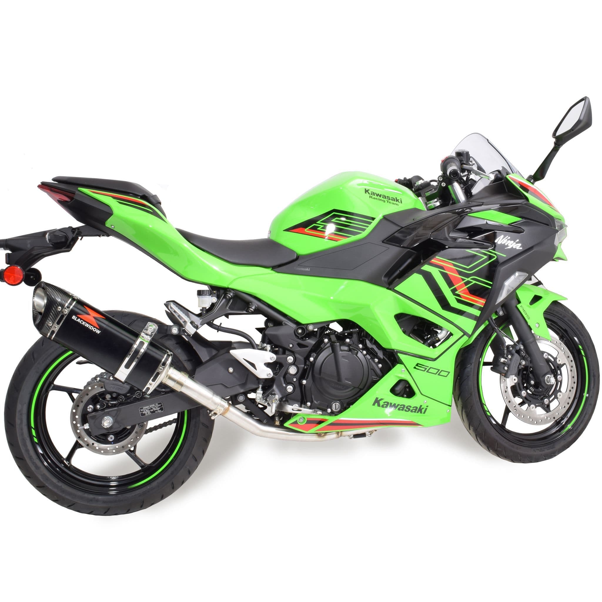 my Ninja 500 Z 500 2024 - 2026 Exhaust System 300mm Tri - Oval Black