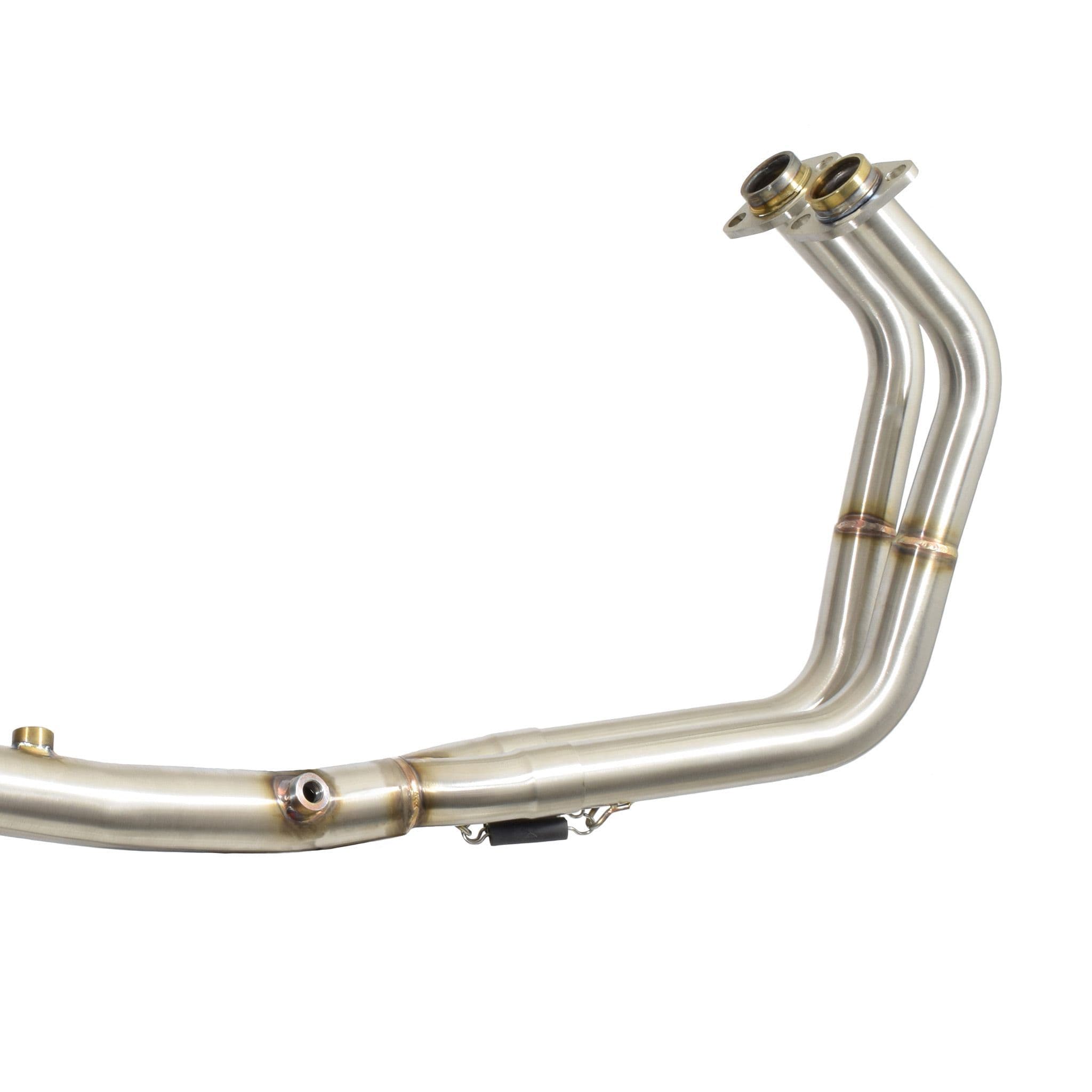 に Ninja 500 Z 500 Exhaust System 230mm GP Round Black