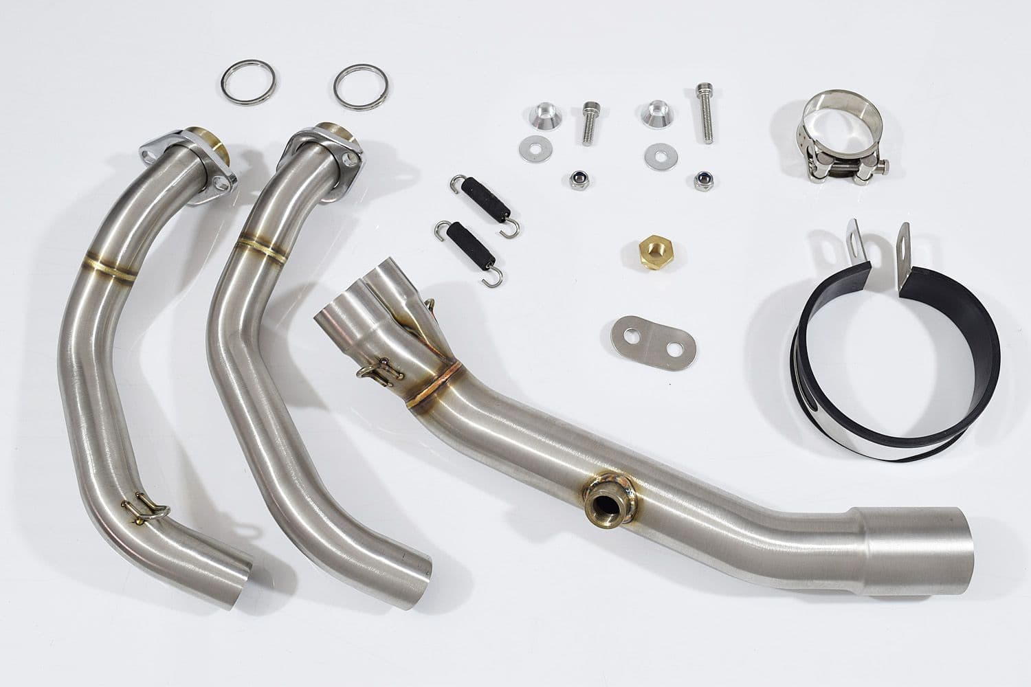 NINJA ER-6N ER-6F ER650E 12-17 De Cat Exhaust System 200mm Round