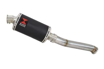 Norden 901 2022-2025 Exhaust Silencer 230mm Oval Black Stainless Steel Silencer