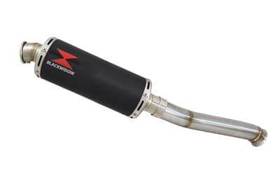 Norden 901 2022-2025 Exhaust Silencer 300mm Round Black Stainless Steel Silencer