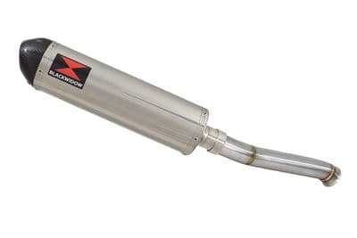 Norden 901 2022-2025 Exhaust Silencer 400mm Oval Stainless Steel Carbon Tip Silencer