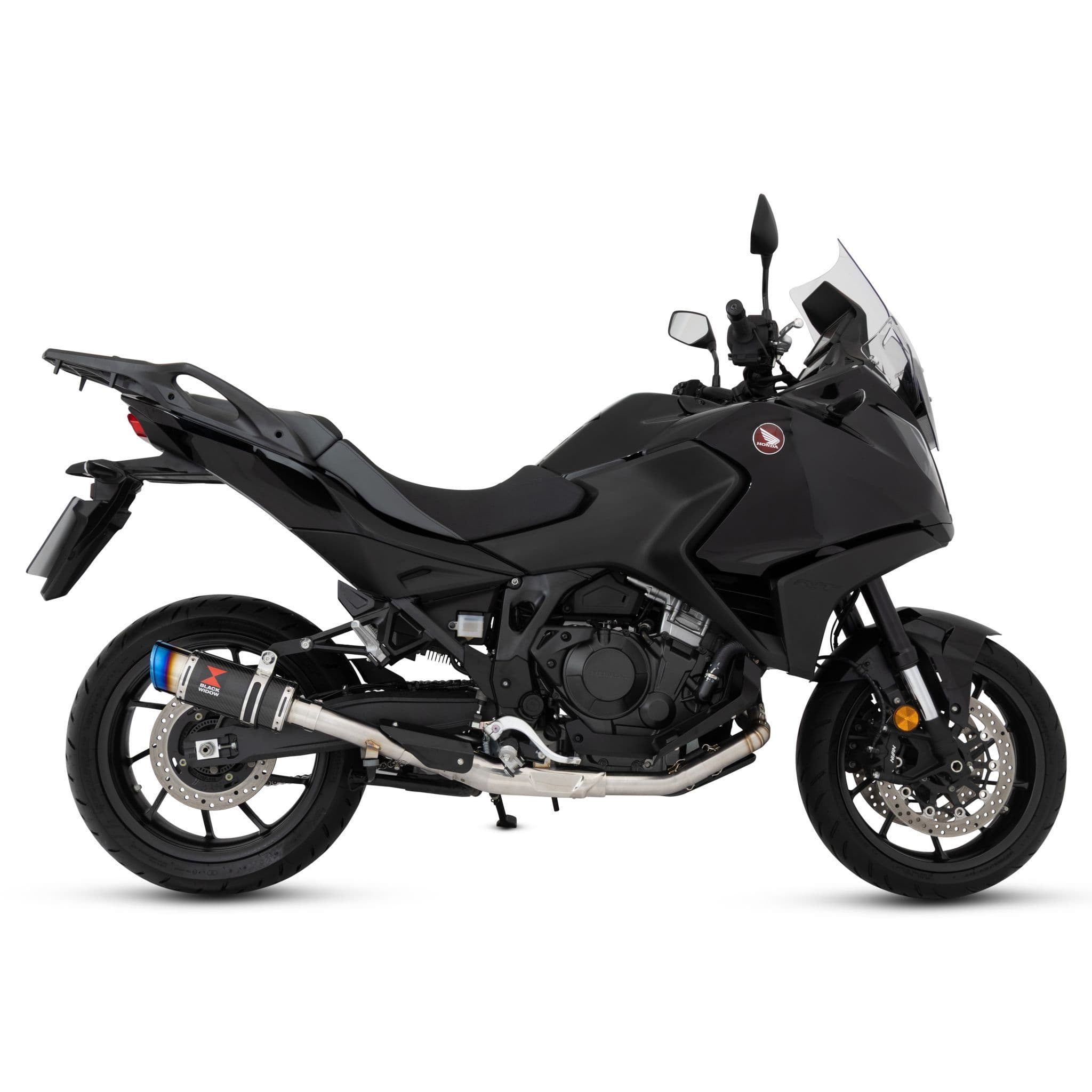 NT 1100 2022 - 2025 Exhaust De - Cat Full System 200 mm Round Blue