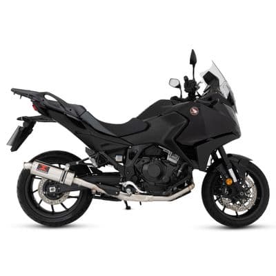 NT 1100 2022 - 2026 Exhaust De - Cat Full System 300 mm Round Stainless Silencer